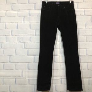 NYDJ Black Marcia Corduroy Legging‎ Sz. 2